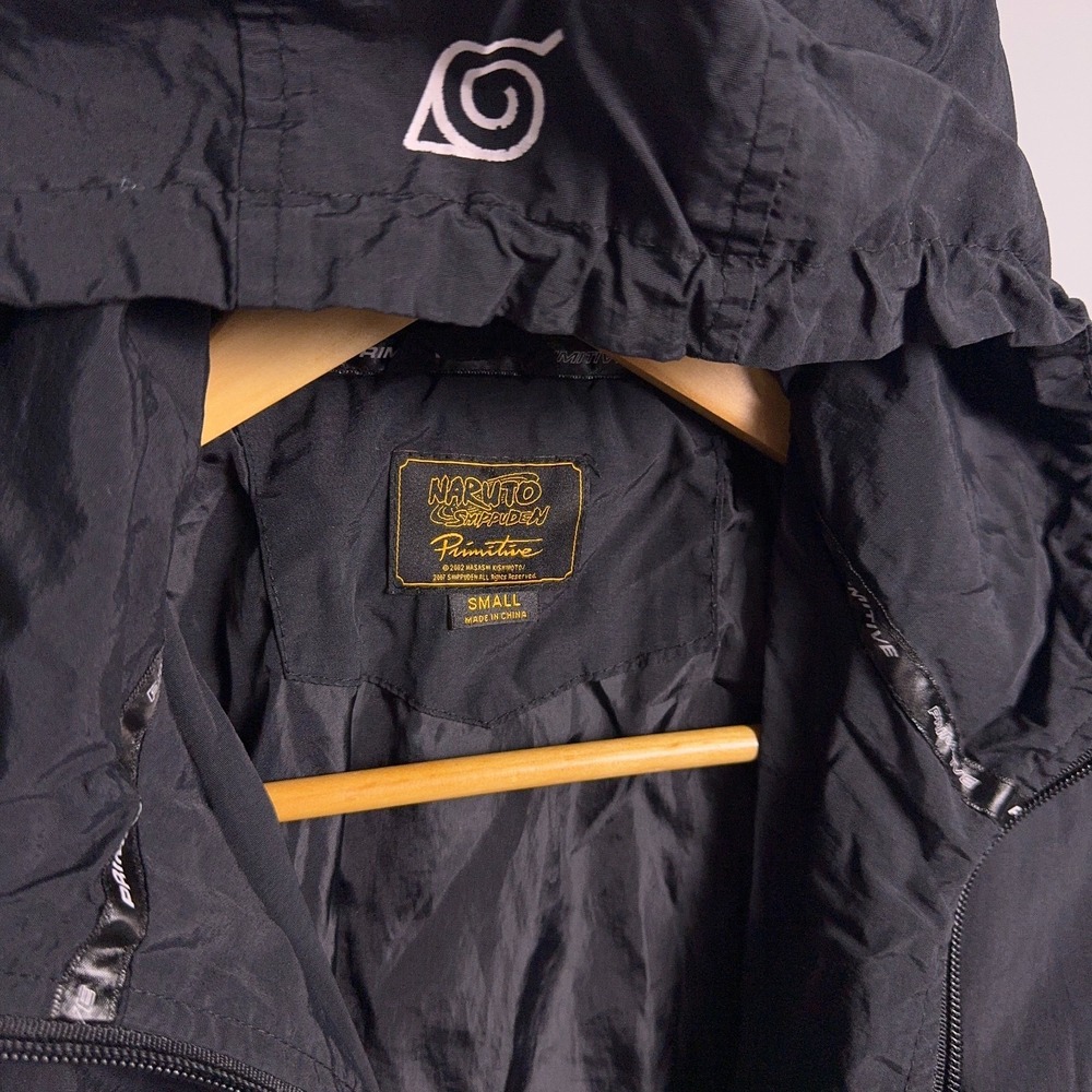 Primitive Naruto Jacket Size Small Windbreaker Anime Itachi (Faulty Zipper) - Picture 5 of 10